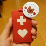 見えないつらさバッジ(あなたの助けが必要です・くま)