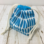 《再販》ミニ巾着　北欧こうし柄