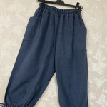 セール、八分丈パンツ、藍染め