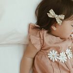 (25)ベビーヘアバンド **レッド schoolgirl corduroy