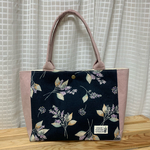 草花柄＊トートバッグ＊B5
