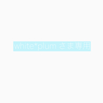 white*plum さま専用商品