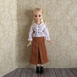 リカちゃんサイズ服＊前ボタンブラウス