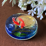 お月見金魚～青い池