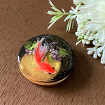 萩と月の金魚～紫
