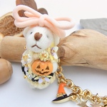 saly☆ハロウィンくまさん☆バッグチャーム