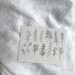 野草のタトゥーシール