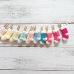 　ミニ靴下ガーランド★オーナメント