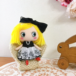 ⭐️人形用ラタン風チェア　イーマリーちゃんサイズ