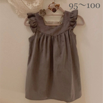 95〜100 C&S フレンチコーデュロイ   ワンピース