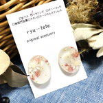✨新作レジン✨　ピンク系＊  レジンイヤリング    レジンピアス      普段使い　揺れる　クリア　レジン　パーティー　結婚式　レジンピアス　レジンイヤリング　秋ピアス　秋冬イヤリング　レジン