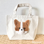 enmaki038様専用【ポケット付き】コーギー　トートバッグ
