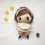 ヨークトップスのお洋服イルメール   イーマリーちゃんサイズ 