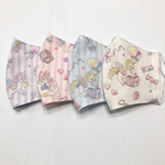 ゆめかわ♡  ユニコーン　ストライプ　立体マスク　キッズ　ジュニア　レディース
