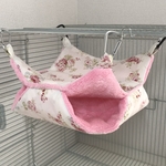[金具なし] 秋冬 小動物用ハンモック