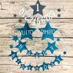 mayuitorihito様オーダーバースデーガーランドセット