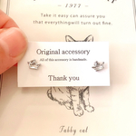 silver クラウンピアス　チタンピアス
