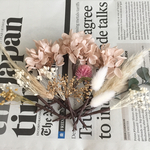 《再販》ドライフラワー ヘッドパーツ 髪飾り ヘアアクセサリー かすみ草 和装 ブライダル  ユーカリ 成人式 パンパスグラス  ユーカリ ピンク