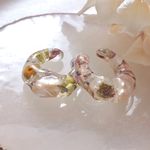 9/26 22:00～＜グリーン系＞botanical & pearl earcuff