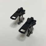 ファスナー型カフスボタン　(ブラック)