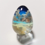 空卵 [ 夕空に佇む ] レジン ハンドメイド