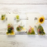 祝☆50order☆ Botanical Candle イニシャルキャンドル