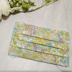 感触冷感☆リバティ夏用マスク(ワイヤー入り)