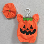 【Halloween＊costume】かぼちゃのコスチューム　ベレー帽とかぼちゃトップス