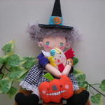 布人形　Happy Halloween♪