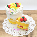 オレンジと苺の生クリームケーキ&小物入れ③