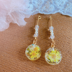イエローピアス、イヤリング