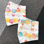 スイーツ柄　マカロン　ケーキ　立体マスク　女の子　キッズ　ジュニア　レディース