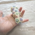 フラワーモチーフの小さなカバ（ｶﾗﾌﾙ2号）