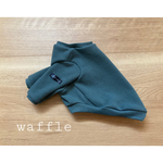 犬服　ワッフル長袖Tシャツ