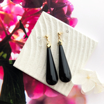 ロングドロップ〜simpleノンホールピアスorピアス
