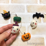 クロネコさんのハロウィン ガーランド   
