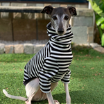 『暖か起毛ボーダー』