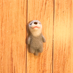 カワウソミニドール＊グレー（寝・S）