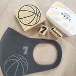 🏀バスケットボール【大】部活アピール！スポーツ観戦に！球技シリーズスタンプ