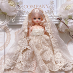 リカちゃん、ブライス、22cmドール 用　ドレスセットno104