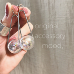 シャボン玉　シルバーピアス