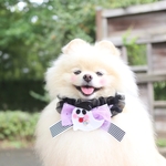 ハロウィン👻おばけちゃんのミニモチーフ簡単つけ襟👻