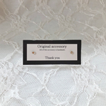 送料無料✴︎再販2♡2mm♡極小‼︎ crystal golden shadow スワロフスキーの樹脂ピアス