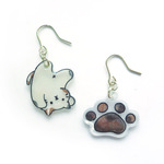 ぶらさがりネコのゆらゆらピアス