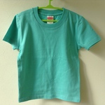 自由にらくがきＴシャツ （110cmミントグリーン）