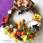 2020*ハロウィンリース　ロバに化けたランタン