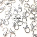 【送料無料】18mm  カニカン(大)基礎金具  50個入り  シルバー