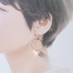 【～1/31まで!!SALE!!】 petit hoop ＋ pearl