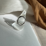 オーバルRing  Silver