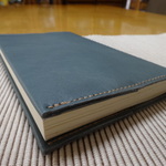 新書サイズ用　革のブックカバー　S-3